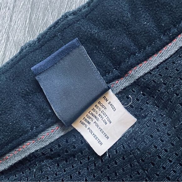 GAP Cargo Pants Large Black Work Zipper Pockets Mesh Lined - Picture 11 of 11